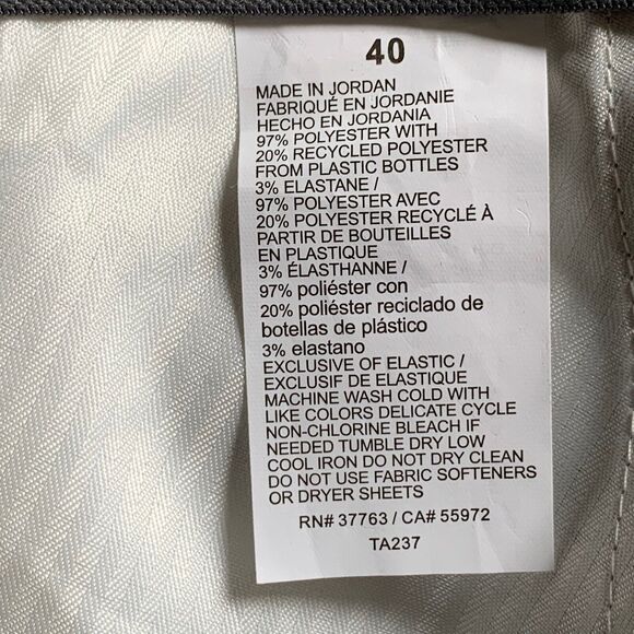 Nicklaus NWT Golf Shorts Men 40 Tan Eco-Choice Stay Dry Sun Protection UPF 50 - Picture 10 of 10